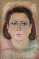 Çankırı, 1940, Kâğıt üzerine pastel, 25 x 36 cm
